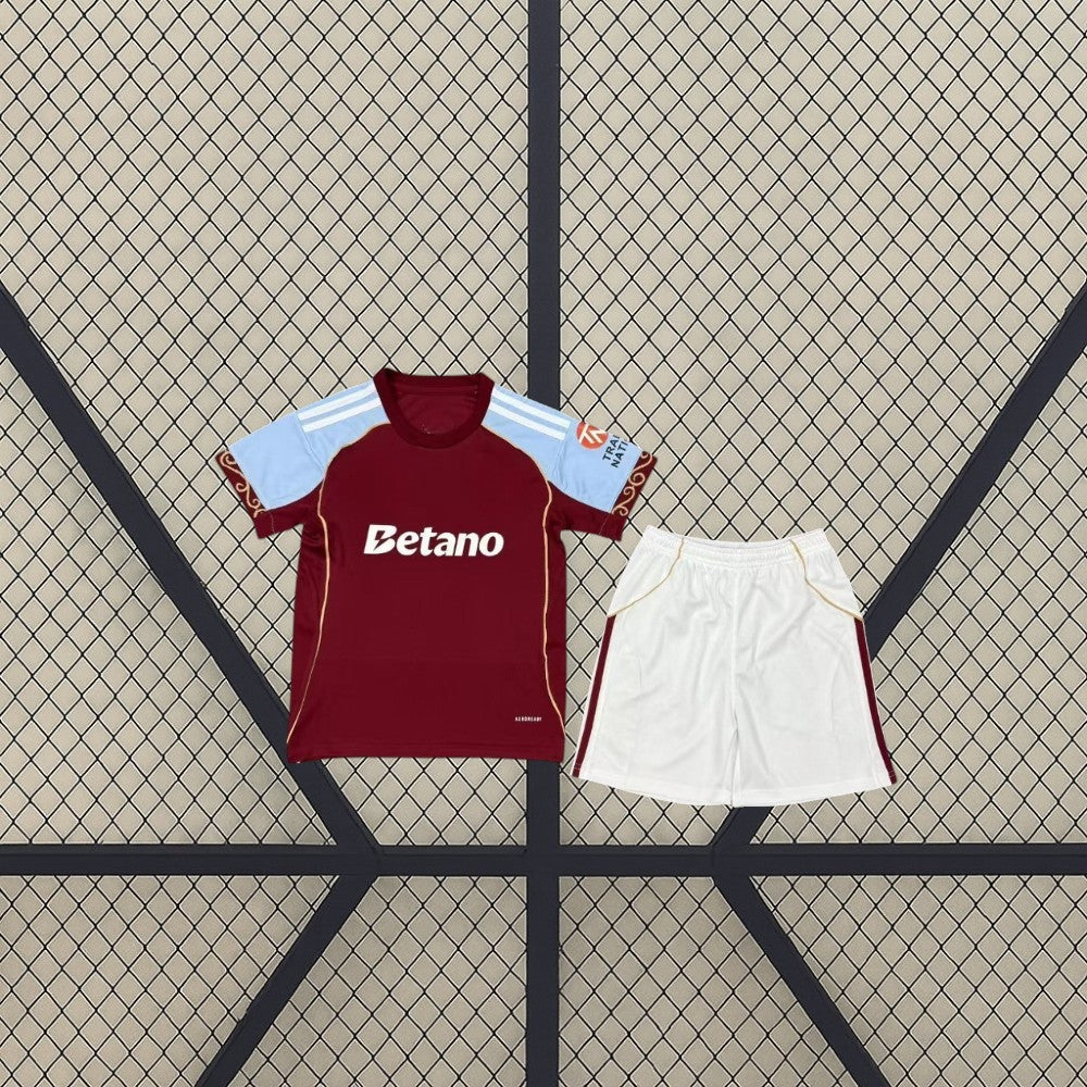 Equipaci�n Aston Villa 25-26, Local, Ni�o