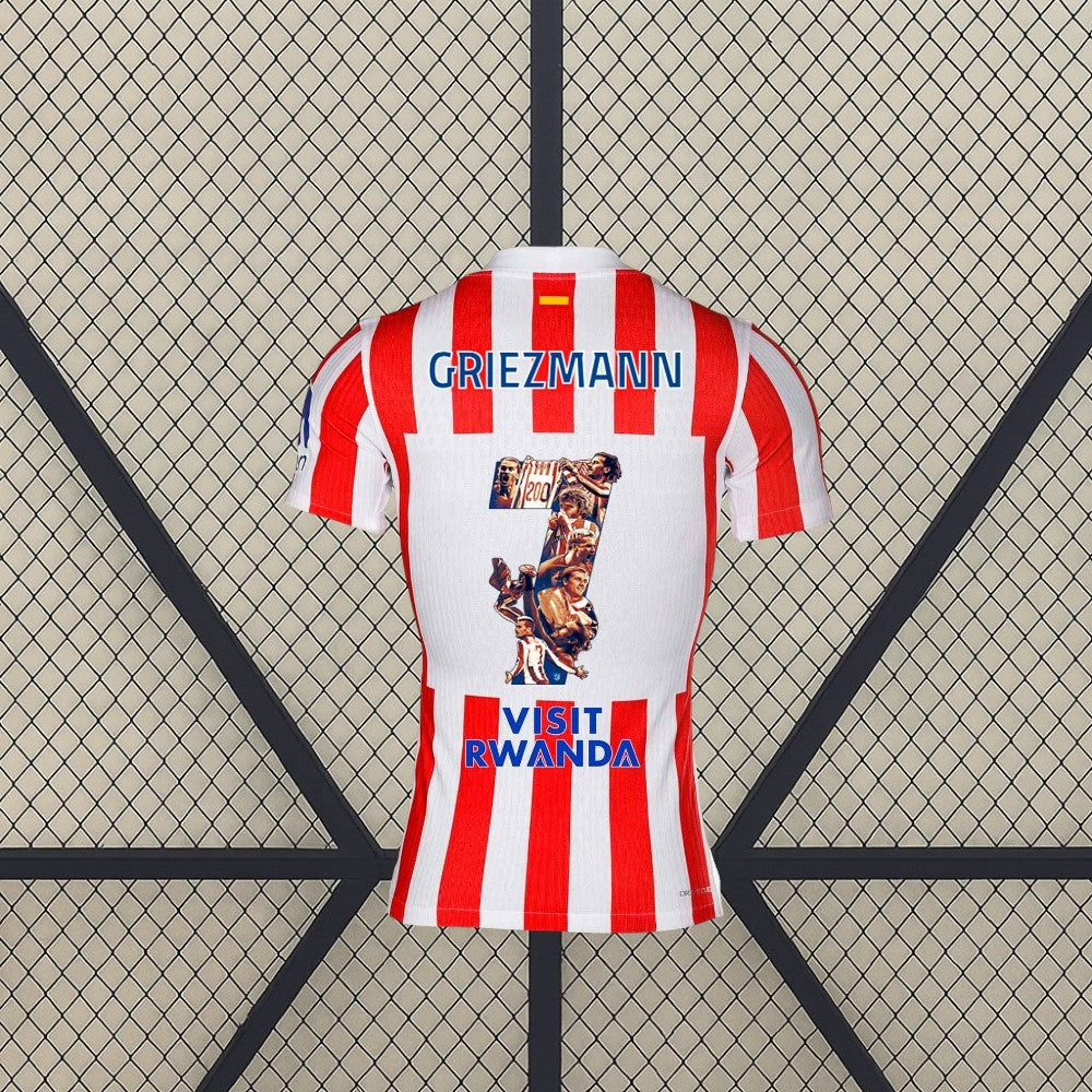 Camiseta Atletico de Madrid 25-26, Local, Edicion Griezmann 200 Goles