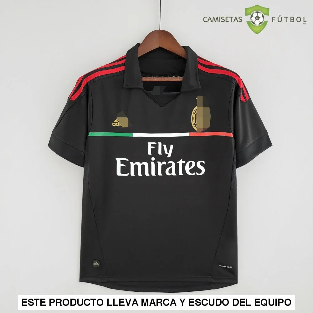 Camiseta AC Milan 11-12, 3a Equipacion (Version Retro)