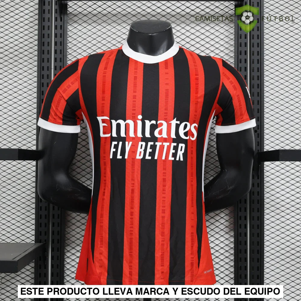 Camiseta AC Milan 24-25, Local (Player Version)