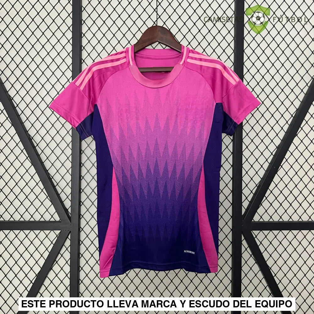 Camiseta Alemania 24-25,Visitante, UEFA Euro 2024, Mujer
