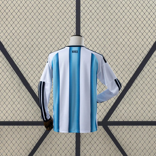 Camiseta Argentina 26-27, Local, Manga Larga, Mundial 2026