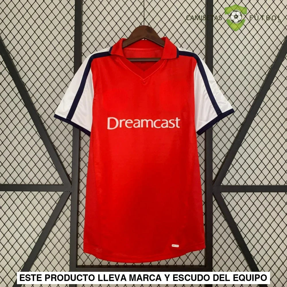 Camiseta Arsenal 01-02, Local (Version Retro)