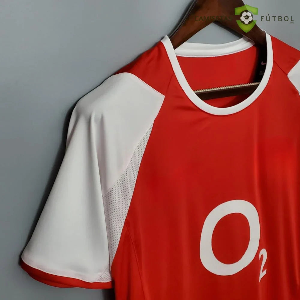 Camiseta Arsenal 02-04, Local (Version Retro)