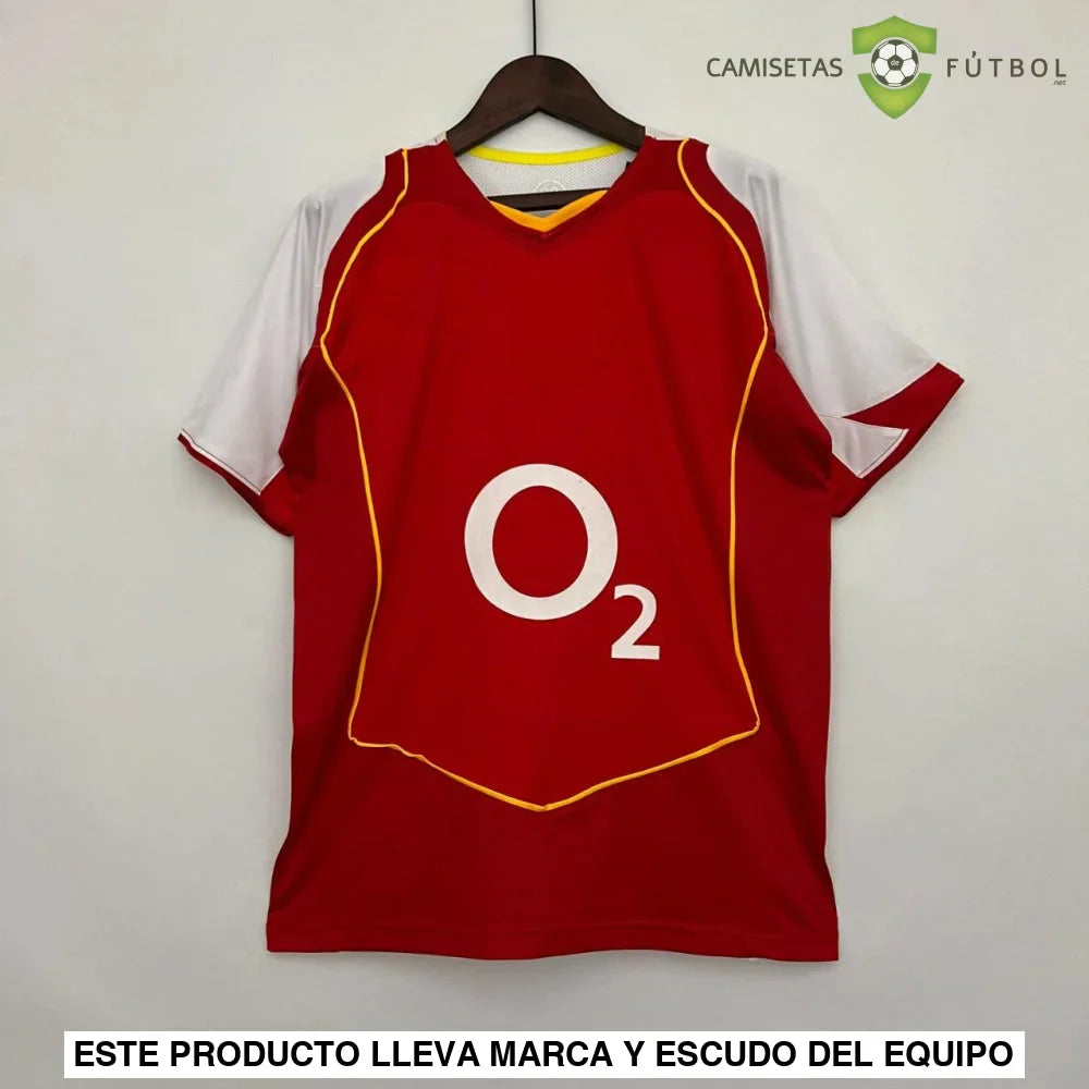 Camiseta Arsenal 04-05, Local (Version Retro)