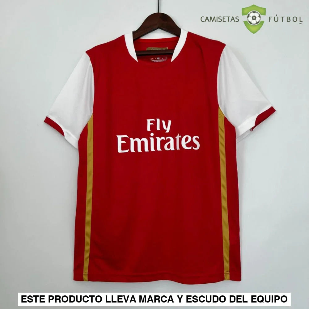 Camiseta Arsenal 06-08, Local (Version Retro)