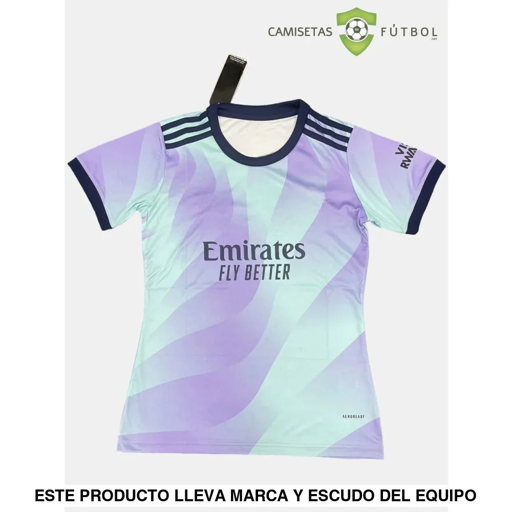 Camiseta Arsenal 24-25, 3a Equipacion, Mujer
