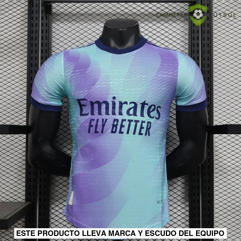 Camiseta Arsenal 24-25, 3a Equipacion (Player Version)
