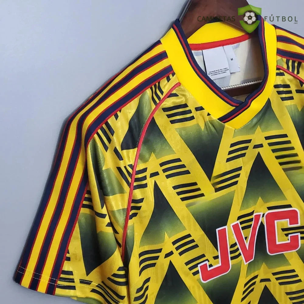 Camiseta Arsenal 91-93, Visitante (Version Retro)