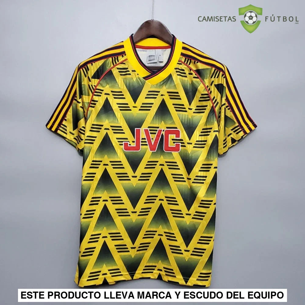 Camiseta Arsenal 91-93, Visitante (Version Retro)