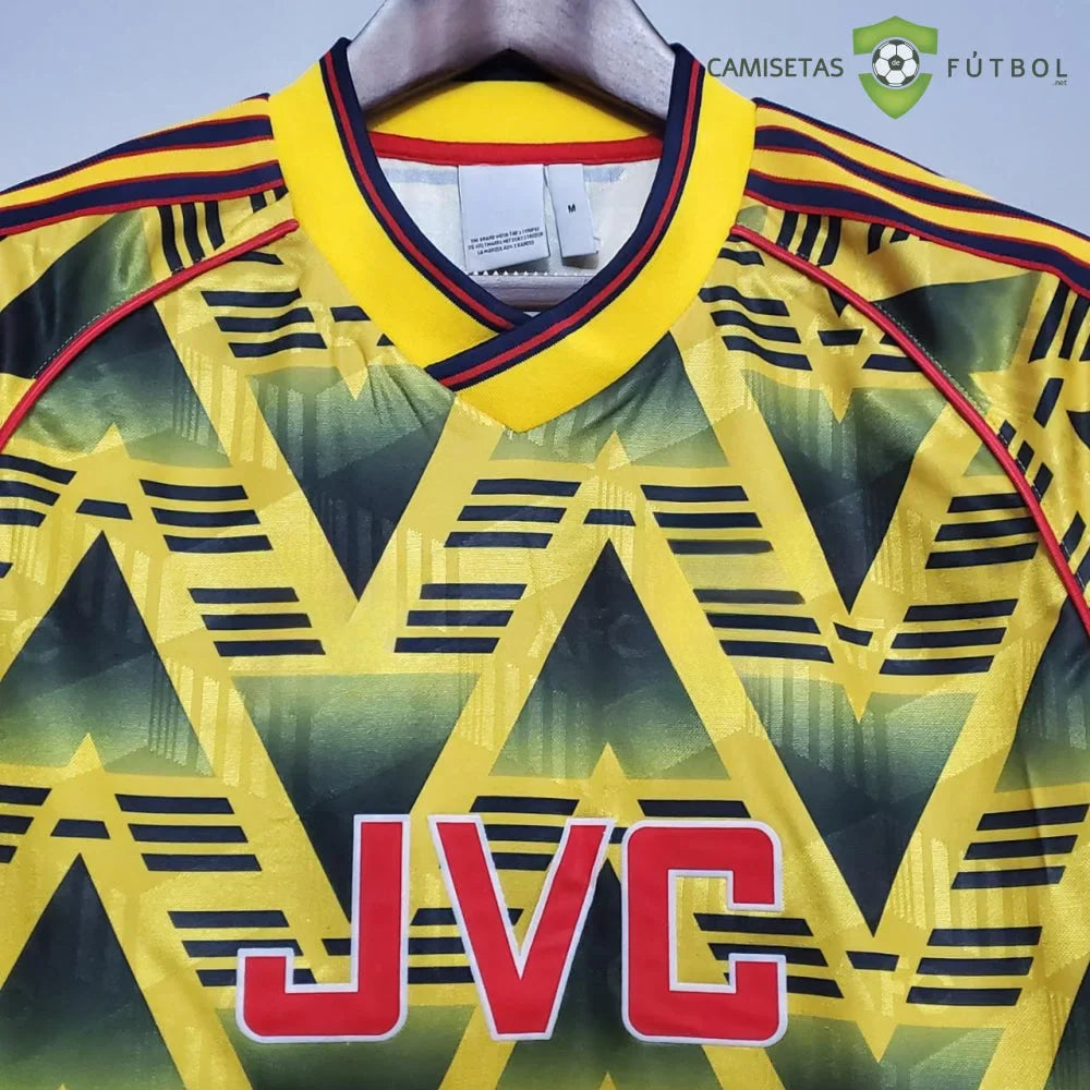 Camiseta Arsenal 91-93, Visitante (Version Retro)