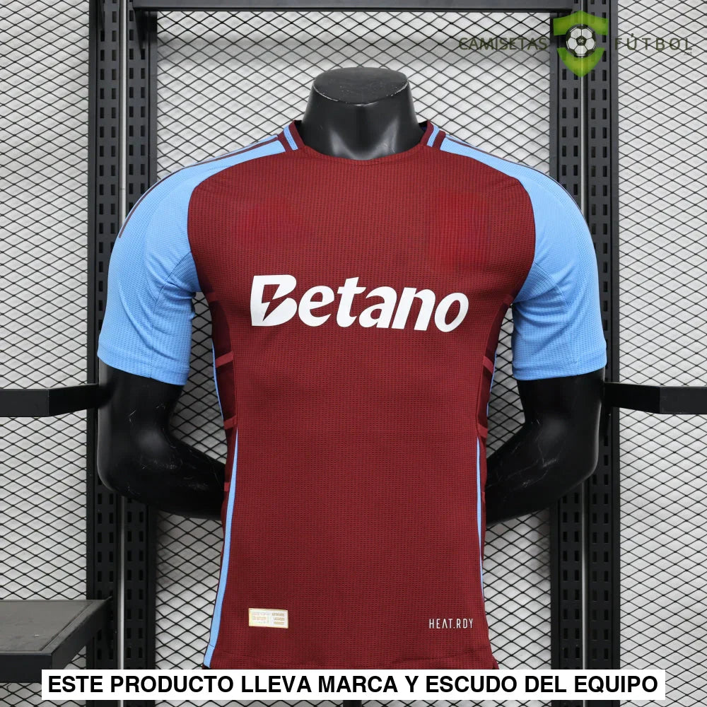 Camiseta Aston Villa 24-25, Local (Player Version)