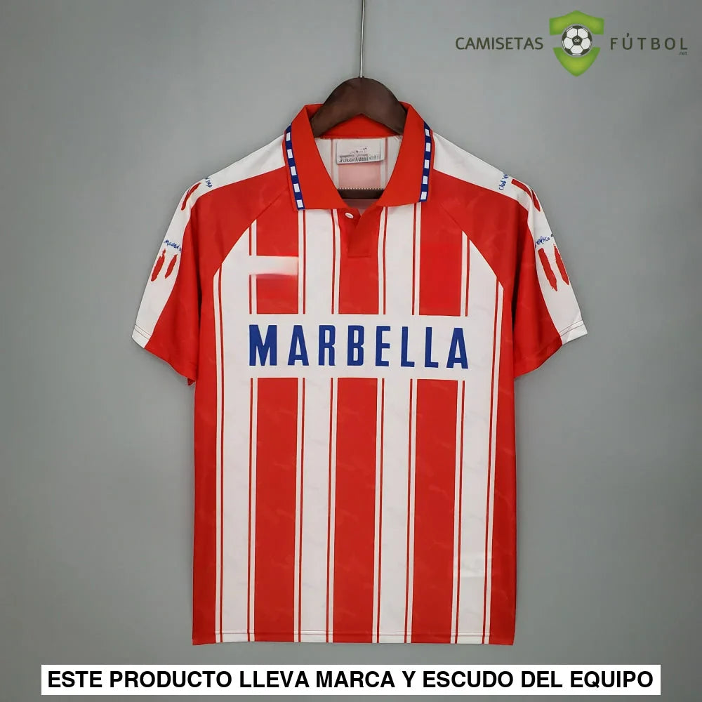 Camiseta Atletico de Madrid 94-95, Local (Version Retro)