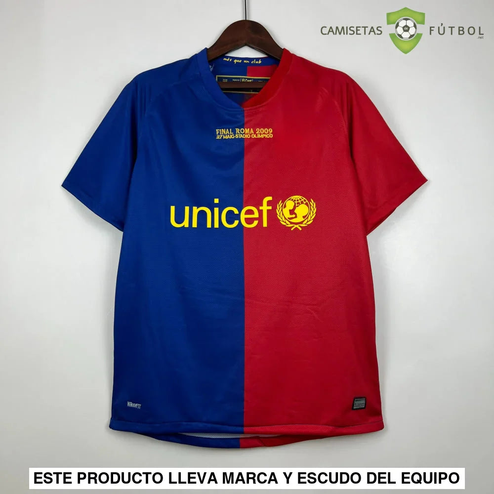 Camiseta Barcelona 08-09, Local (Version Retro)