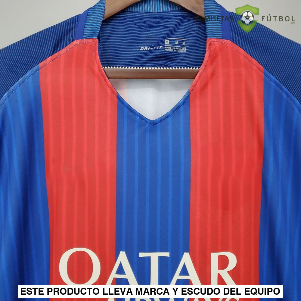 Camiseta Barcelona 16-17, Local (Version Retro)