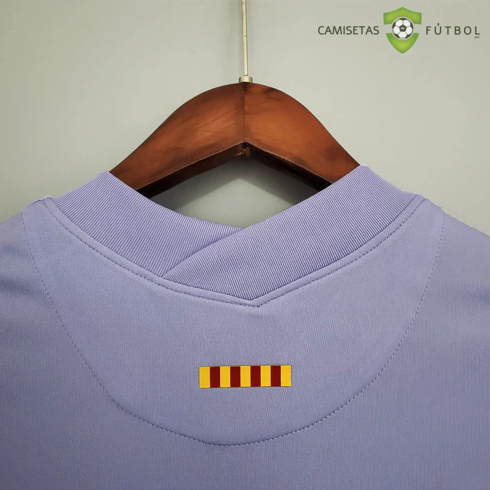 Camiseta Barcelona 21-22, Visitante (Version Retro)