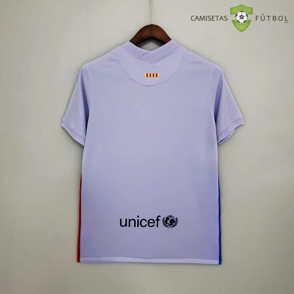 Camiseta Barcelona 21-22, Visitante (Version Retro)
