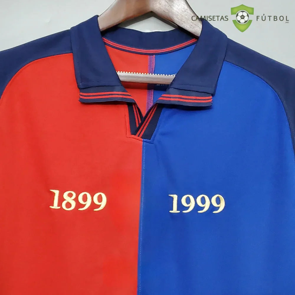 Camiseta Barcelona 99-00, Local (Version Retro)