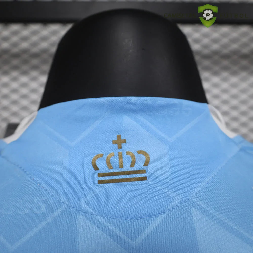 Camiseta Belgica 24-25, Visitante (Player Version) UEFA Euro 2024