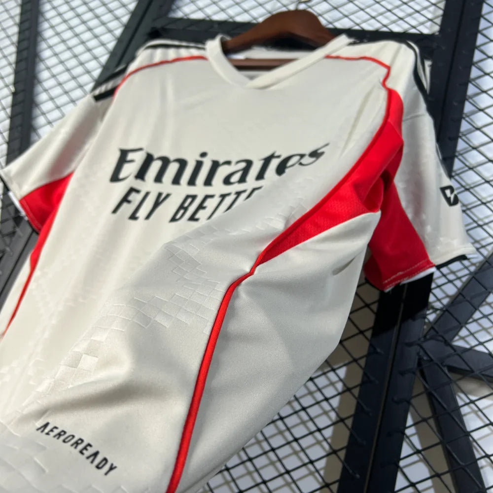 Camiseta Benfica 25-26, Visitante Beige