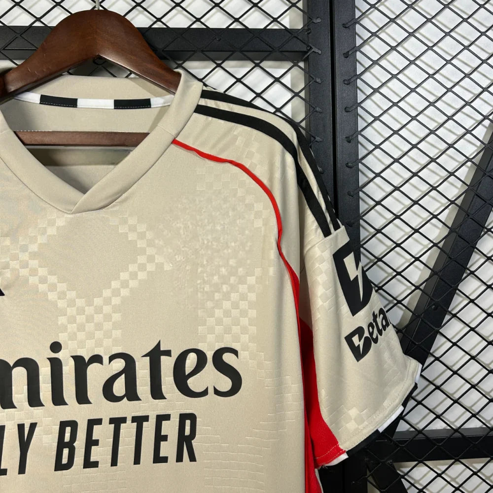Camiseta Benfica 25-26, Visitante Beige