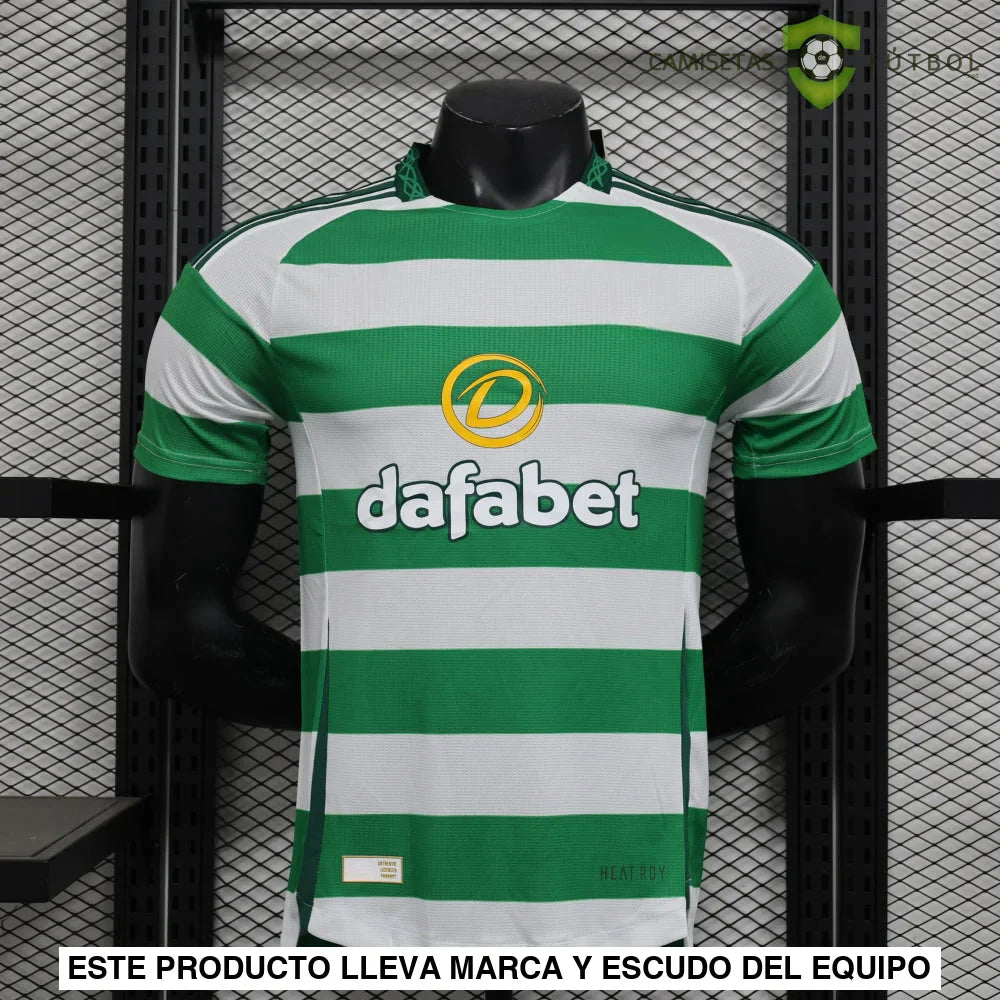 Camiseta Celtic 24-25, Local (Player Version)