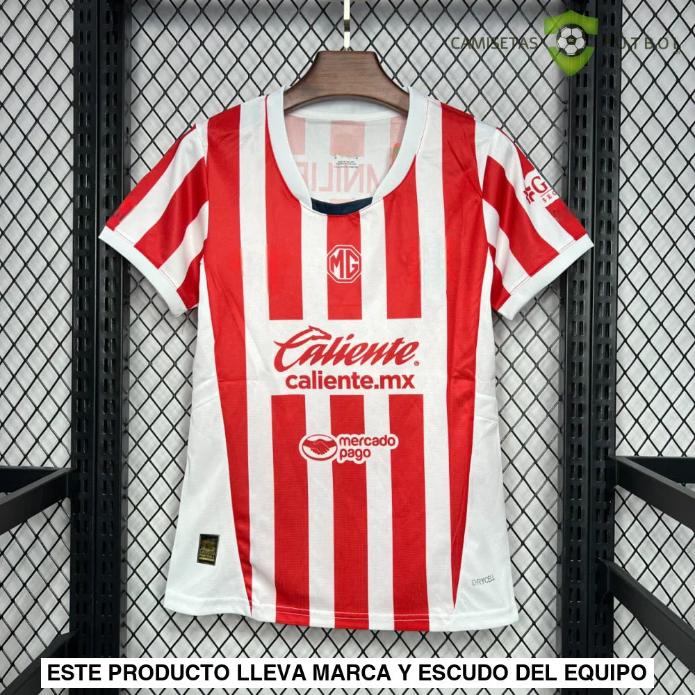 Camiseta Chivas Guadalajara 24-25, Local, Mujer