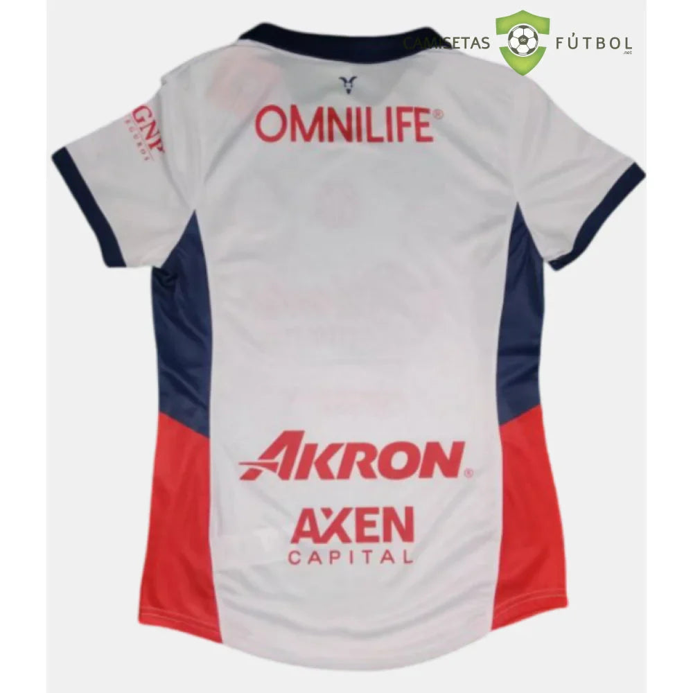 Camiseta Chivas Guadalajara 24-25, Viistante, Mujer