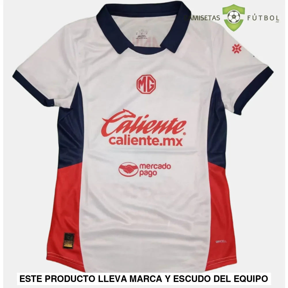 Camiseta Chivas Guadalajara 24-25, Viistante, Mujer