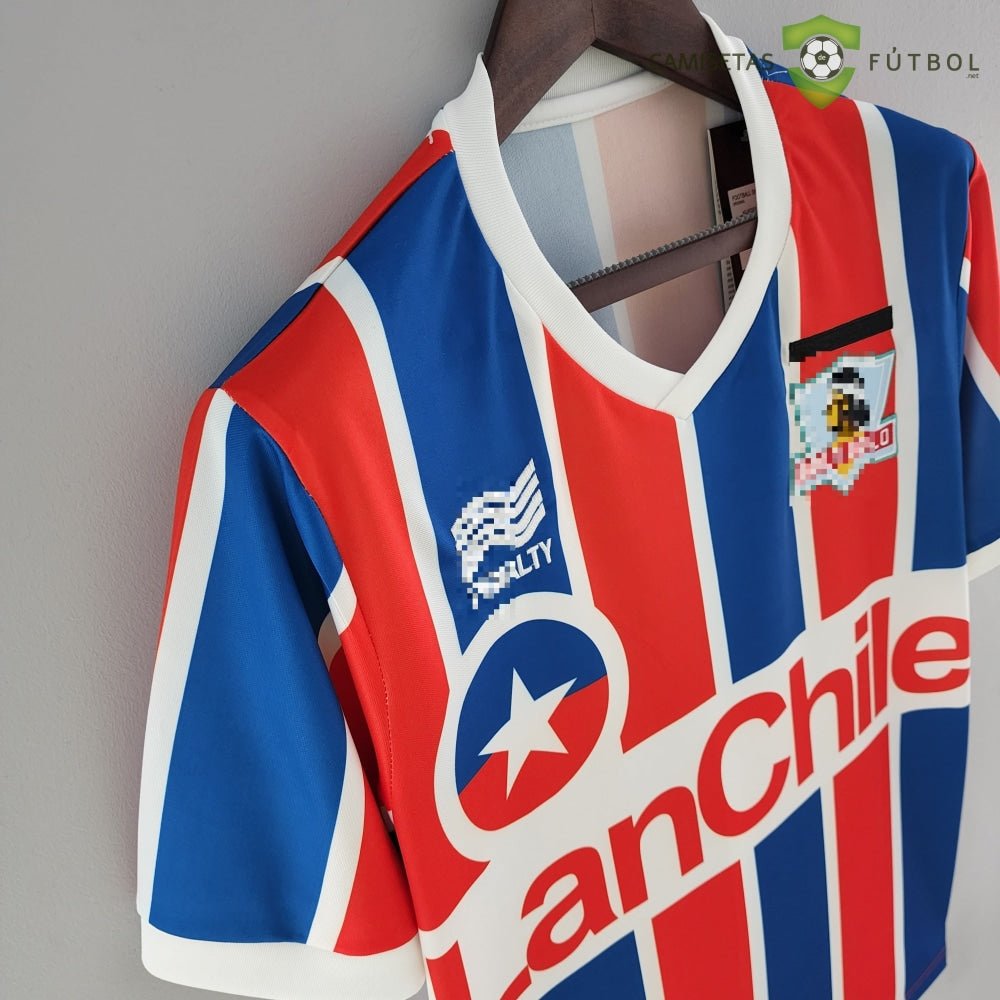 Camiseta Colo-Colo 86-87, Visitante (Version Retro)
