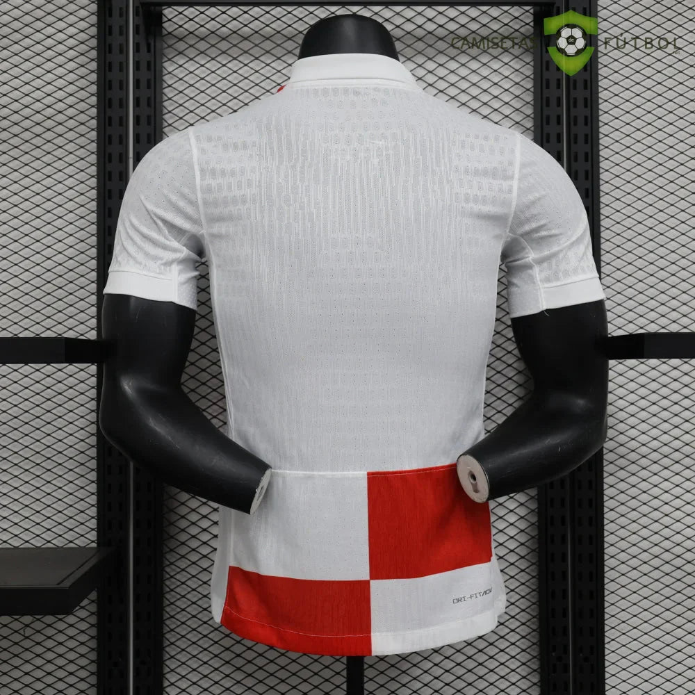 Camiseta Croacia 24-25, Local (Player Version) UEFA Euro 2024