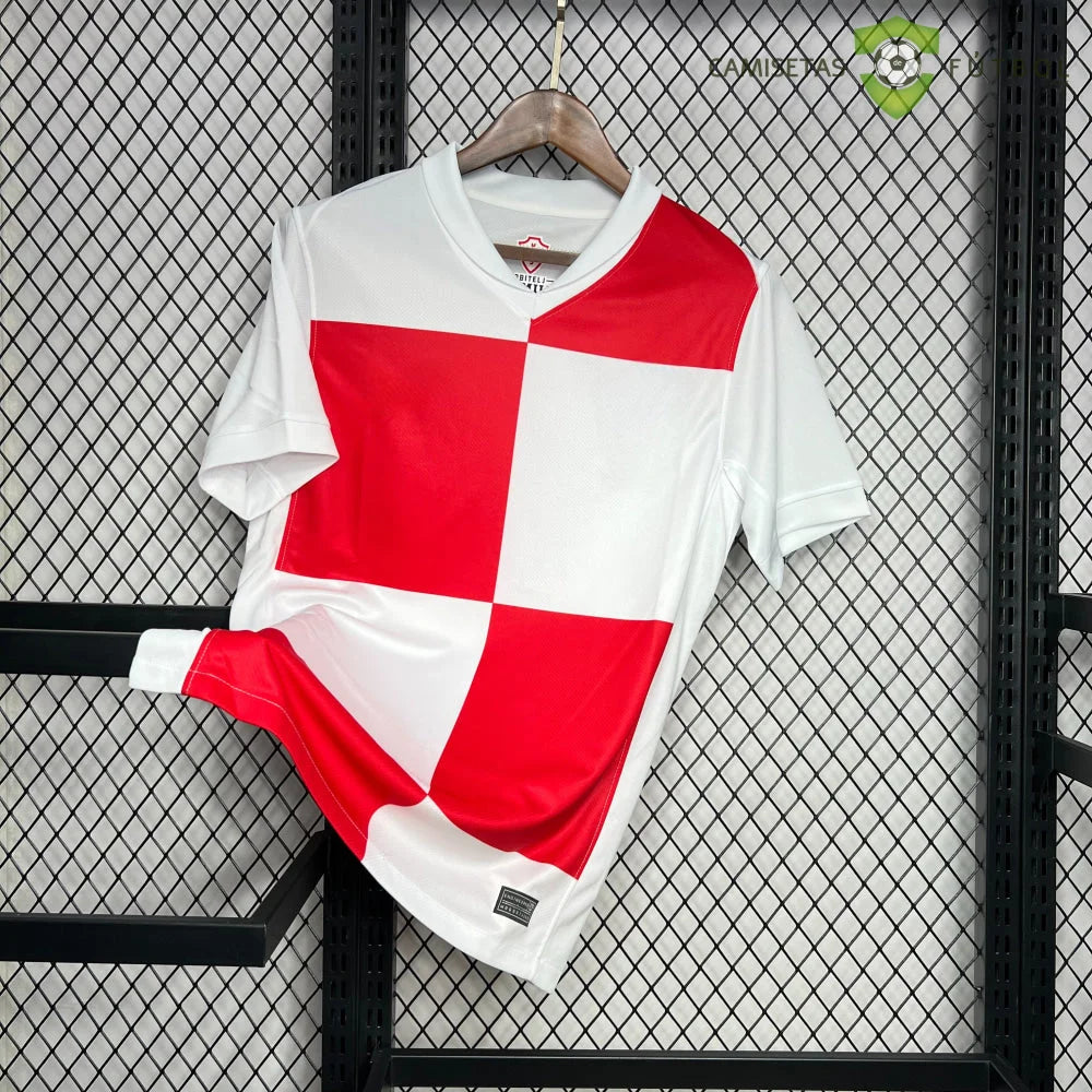 Camiseta Croacia 24-25, Local, UEFA Euro 2024