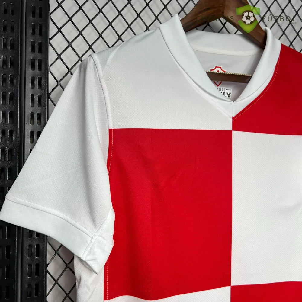 Camiseta Croacia 24-25, Local, UEFA Euro 2024