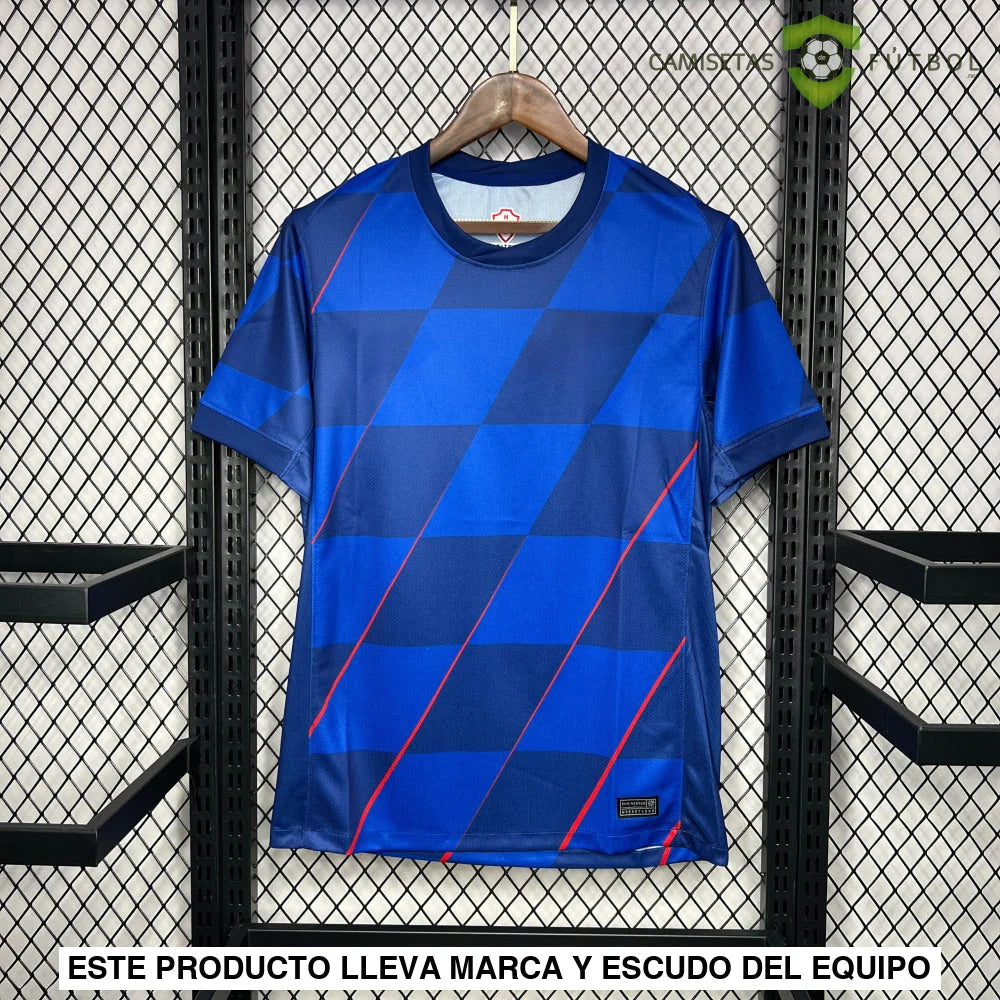 Camiseta Croacia 24-25, Visitante, UEFA Euro 2024