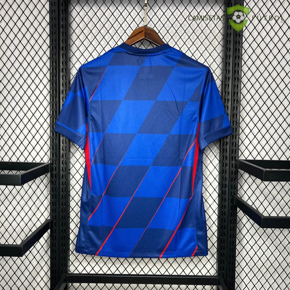 Camiseta Croacia 24-25, Visitante, UEFA Euro 2024