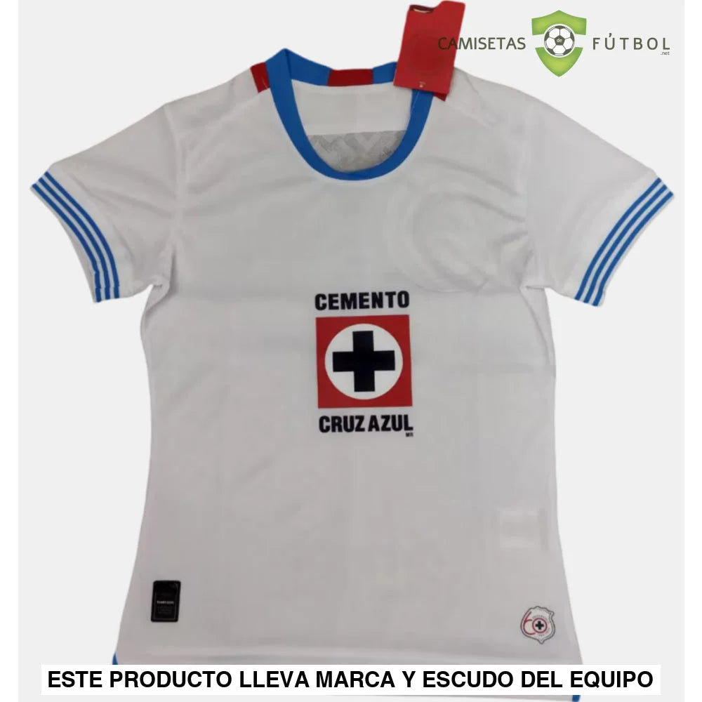 Camiseta Cruz Azul 24-25, Visitante, Mujer