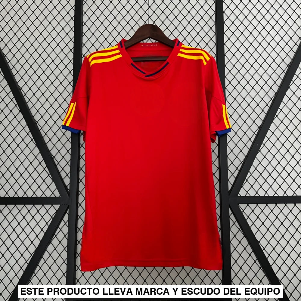Camiseta España 10-11, Local (Version Retro)