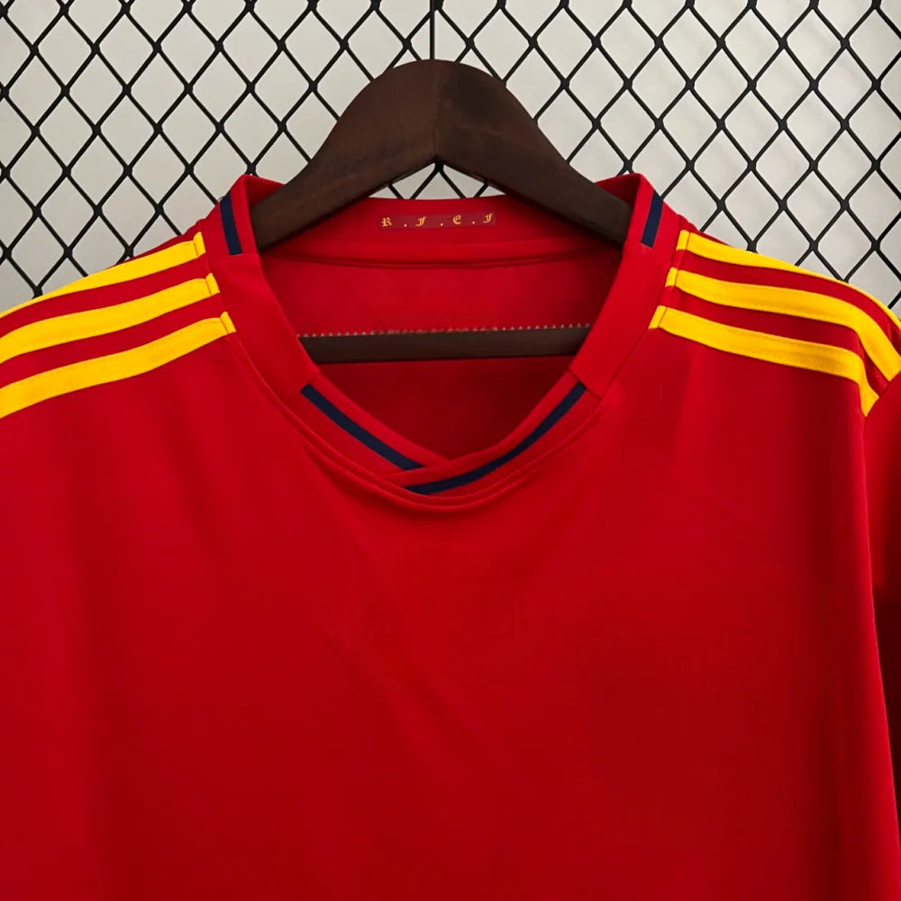 Camiseta España 10-11, Local (Version Retro)