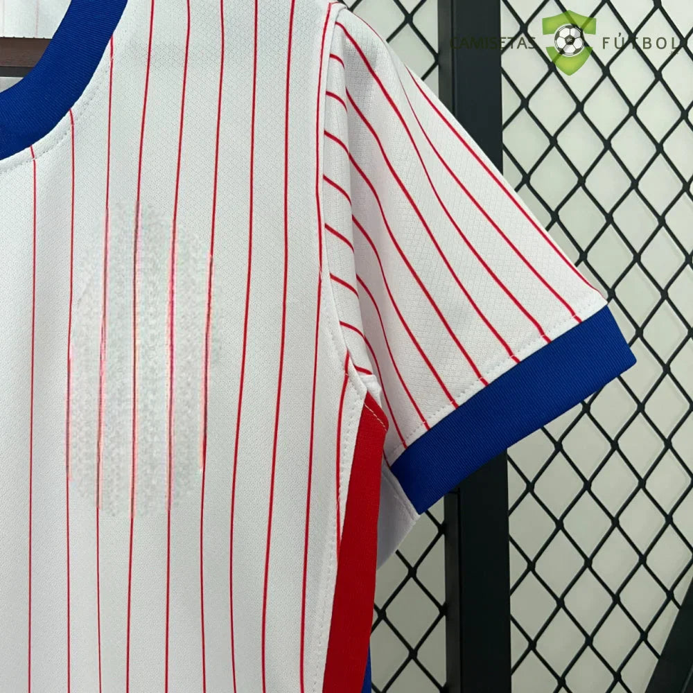 Camiseta Francia 24-25, Visitante, UEFA Euro 2024, Mujer