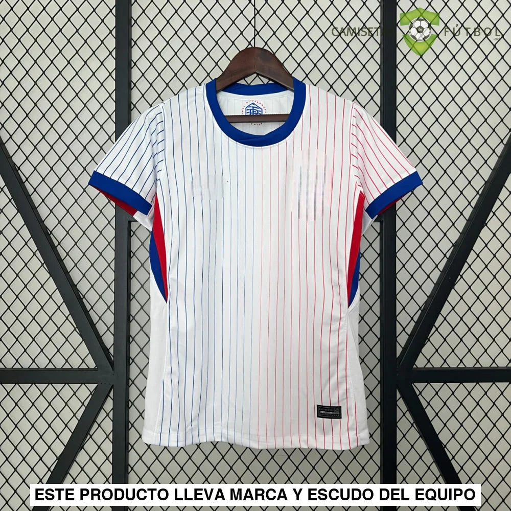 Camiseta Francia 24-25, Visitante, UEFA Euro 2024, Mujer