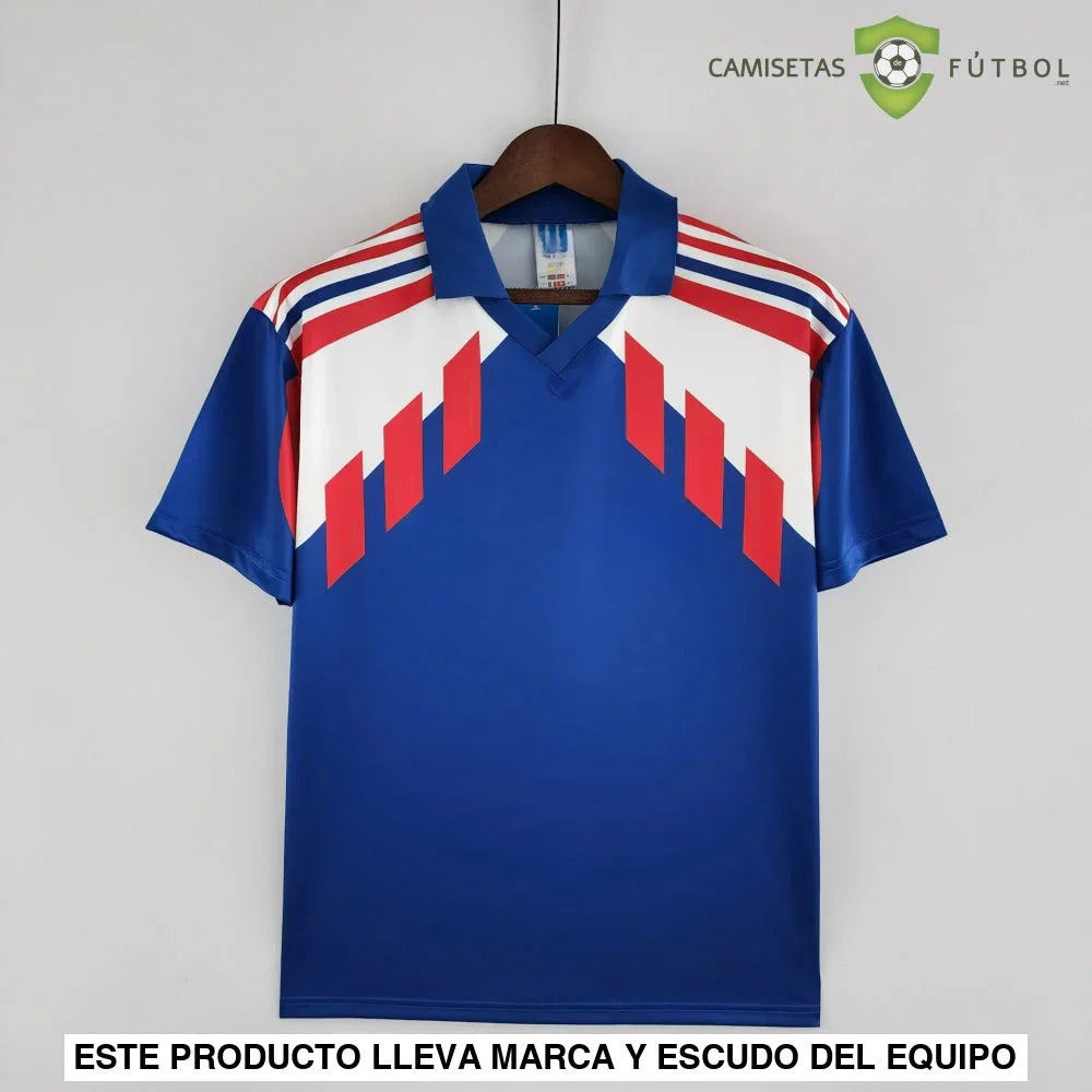 Camiseta Francia 88-90, Local (Version Retro)