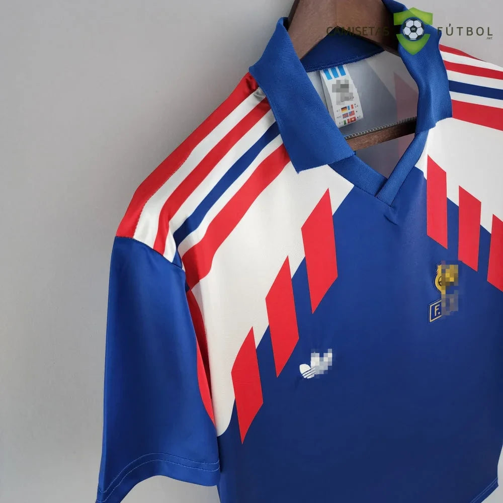 Camiseta Francia 88-90, Local (Version Retro)