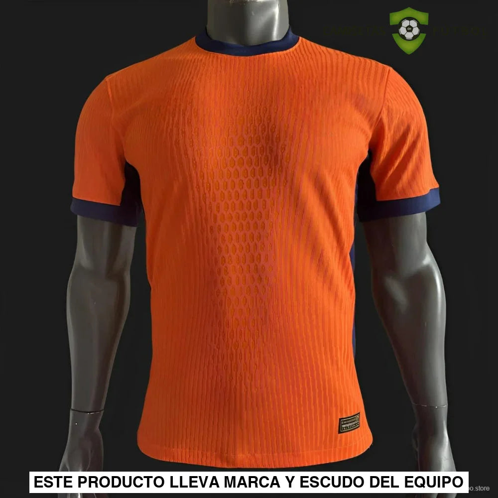 Camiseta Holanda 24-25, Local (Player Version) UEFA Euro 2024