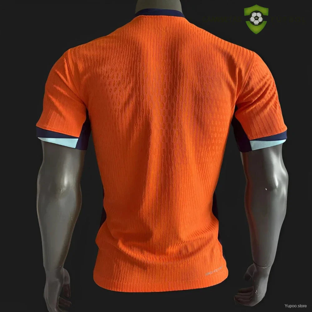 Camiseta Holanda 24-25, Local (Player Version) UEFA Euro 2024