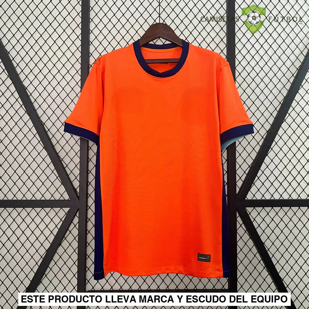 Camiseta Holanda 24-25, Local, UEFA Euro 2024