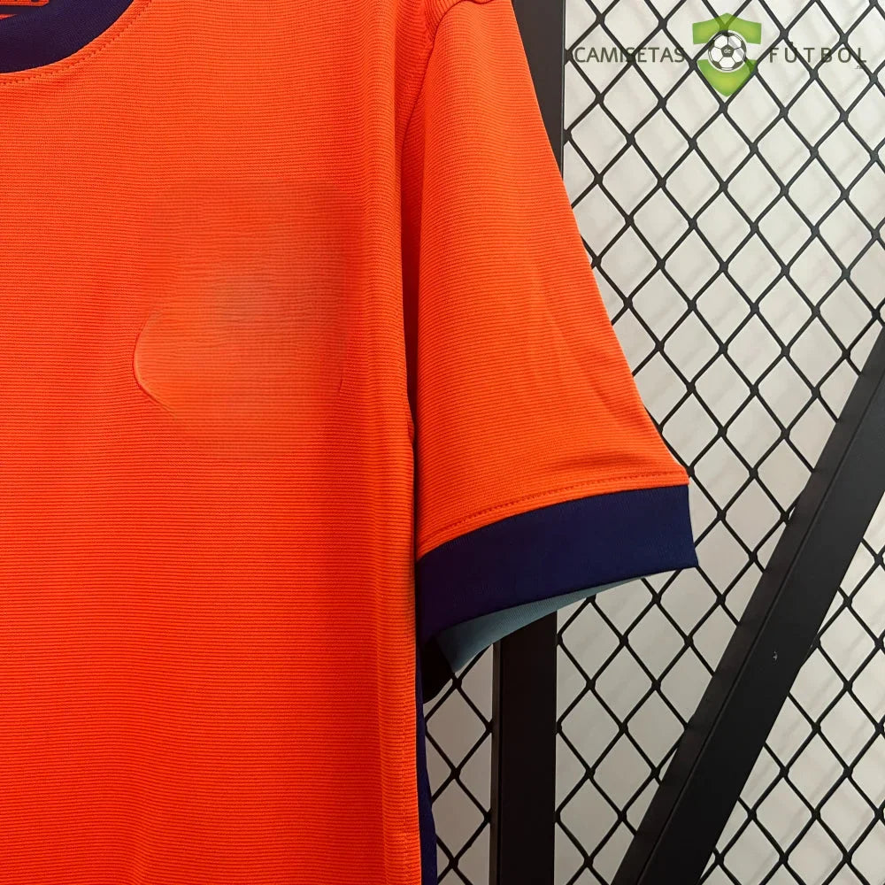 Camiseta Holanda 24-25, Local, UEFA Euro 2024