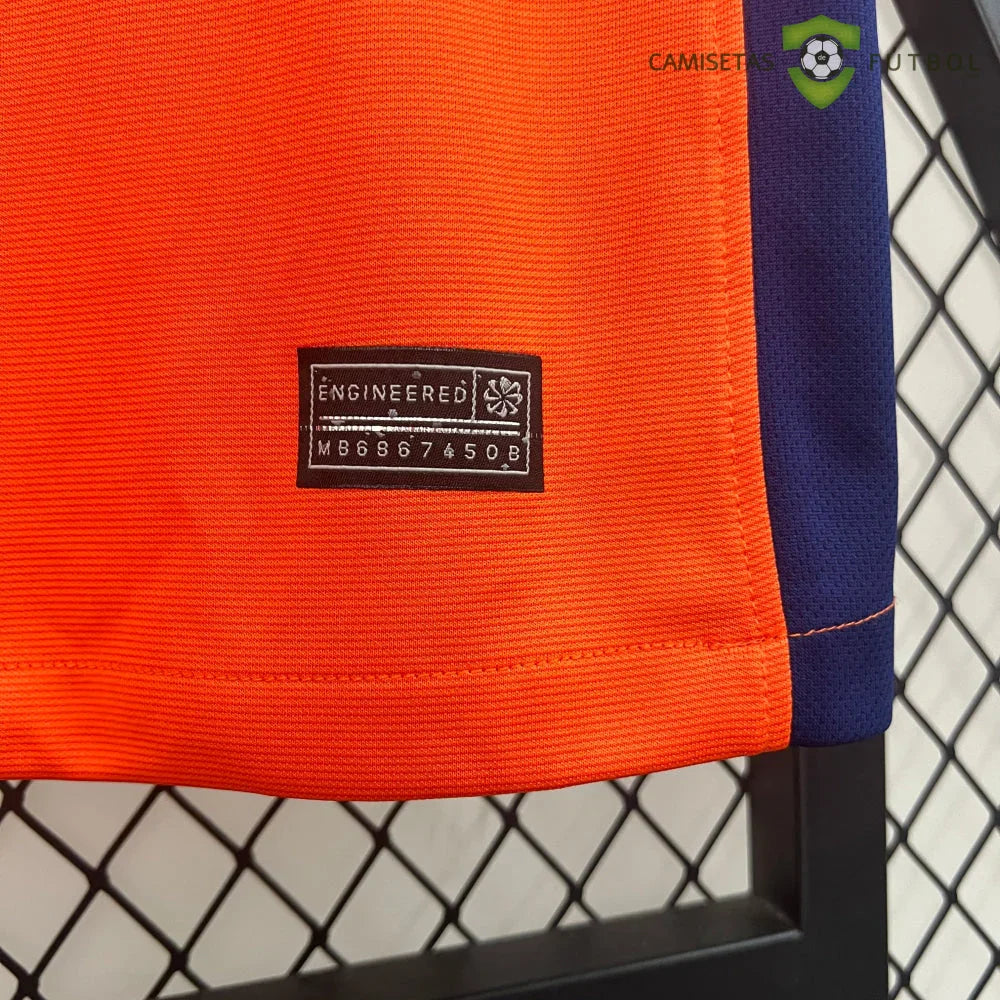 Camiseta Holanda 24-25, Local, UEFA Euro 2024
