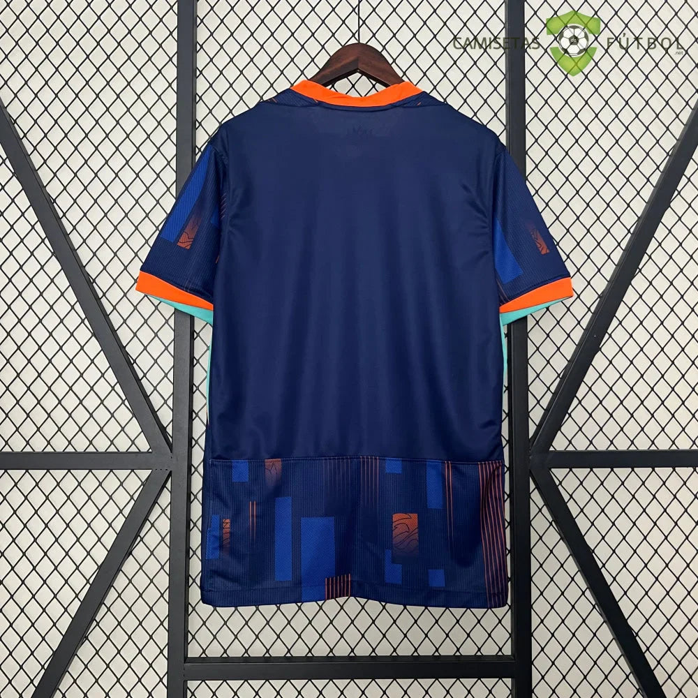 Camiseta Holanda 24-25, Visitante, UEFA Euro 2024