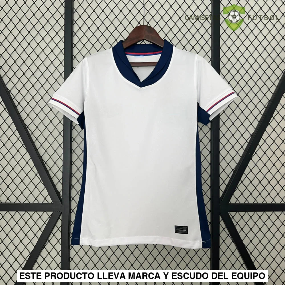 Camiseta Inglaterra 24-25, Local, UEFA Euro 2024, Mujer