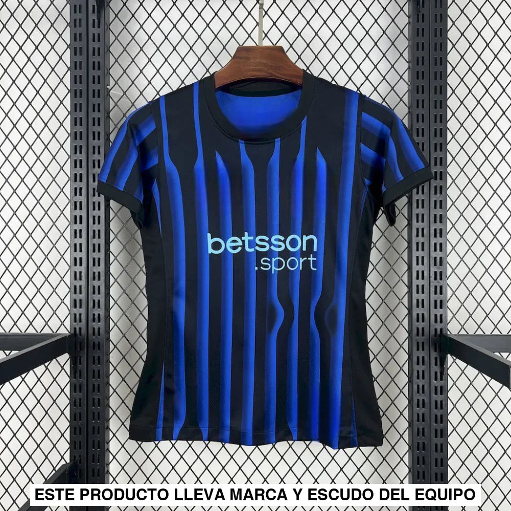 Camiseta Inter de Milan 25-26, Local, Mujer